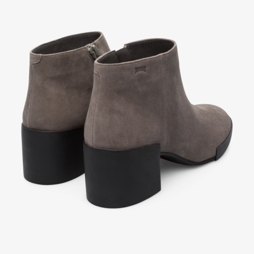 Camper Lotta Womens Ankle Boots US-96192 Grey Online Sale